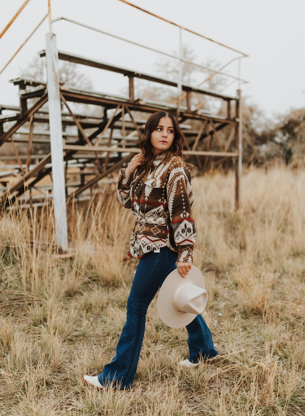 AZTEC MOCHA SHACKET