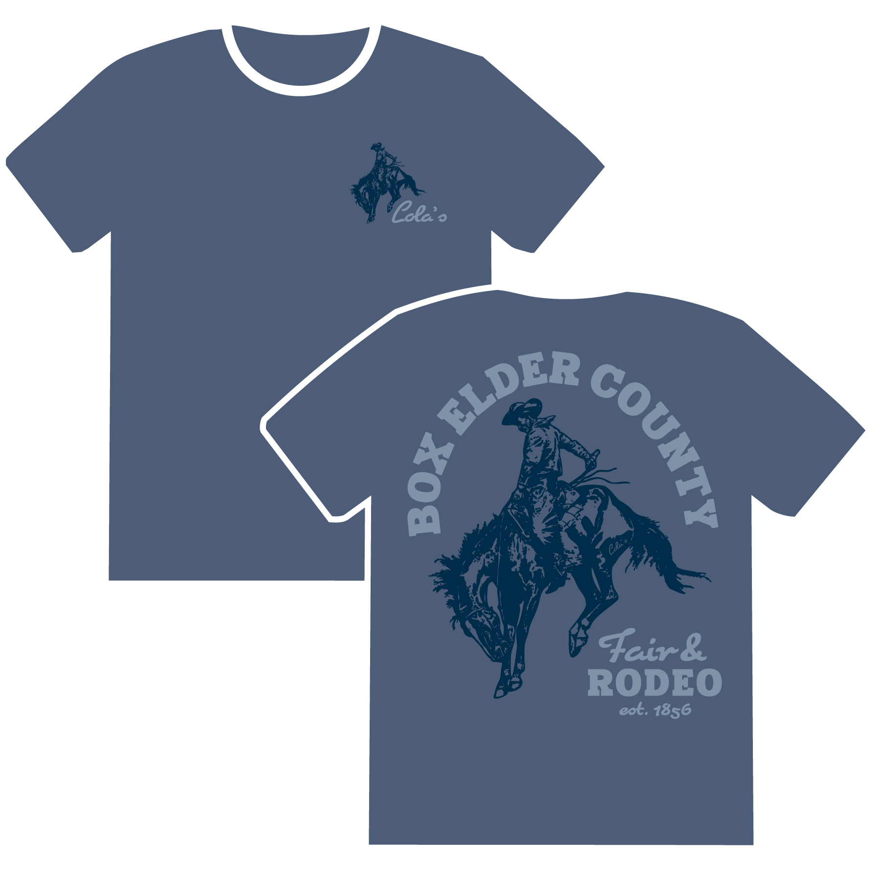 PRE-ORDER Box Elder County Fair & Rodeo Comfort Colors® Heavyweight Tee