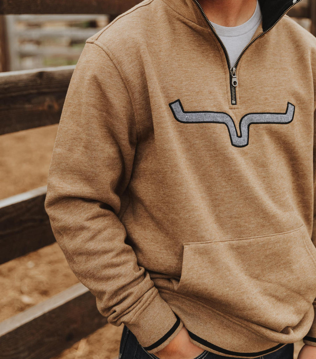 KIMES MEN'S FILMORE FLEECE ARMY HEATHER