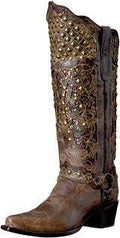 Ladies Rebel Dist Choc V-Toe