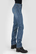 STETSON WOMENS JEAN HIGH RISE STRAIGHT -  11-054-0915-3002