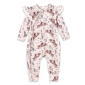Prairie Princess Girl's Western Bamboo Zipper Romper