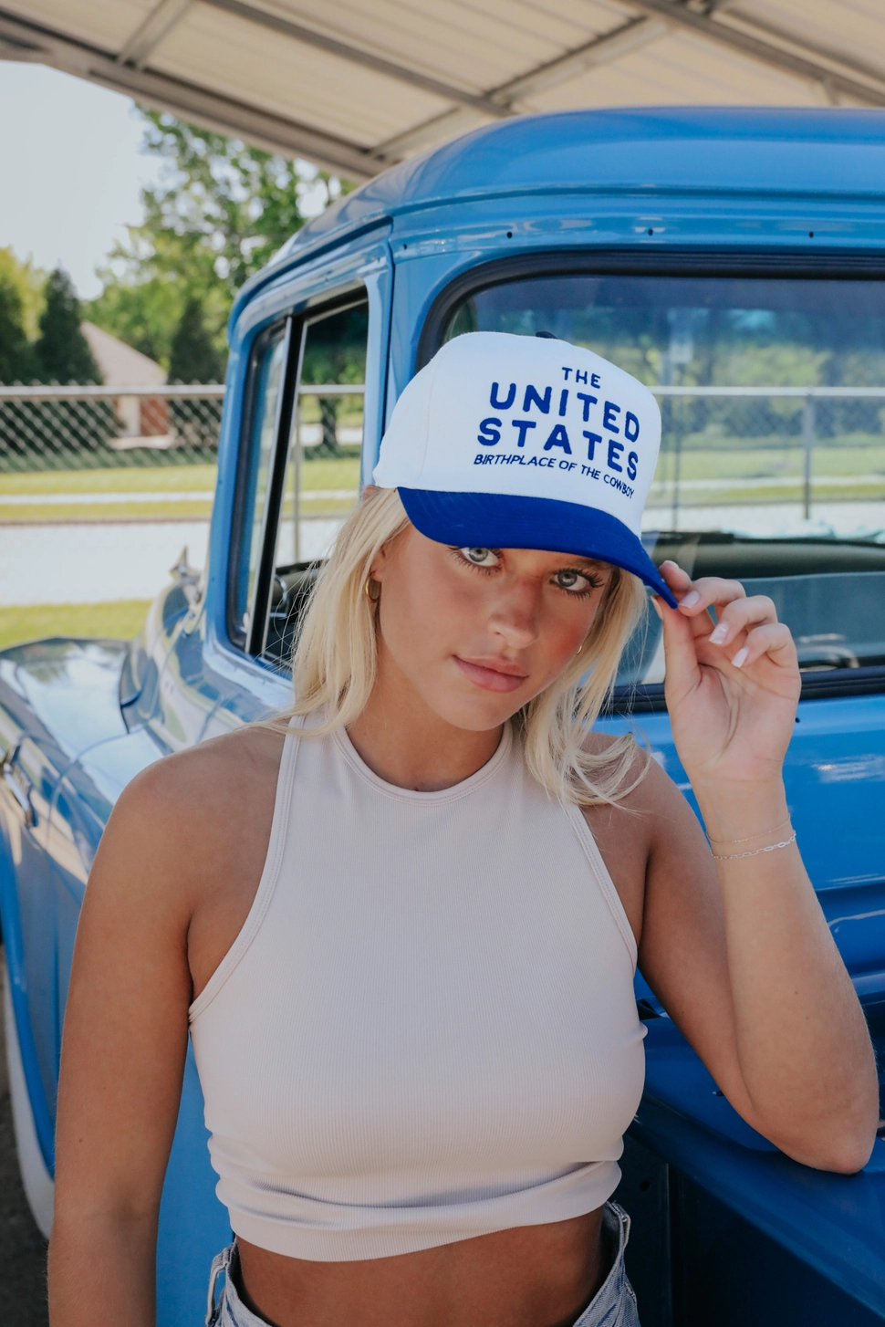 Birthplace of the Cowboy Two Tone Trucker Hat