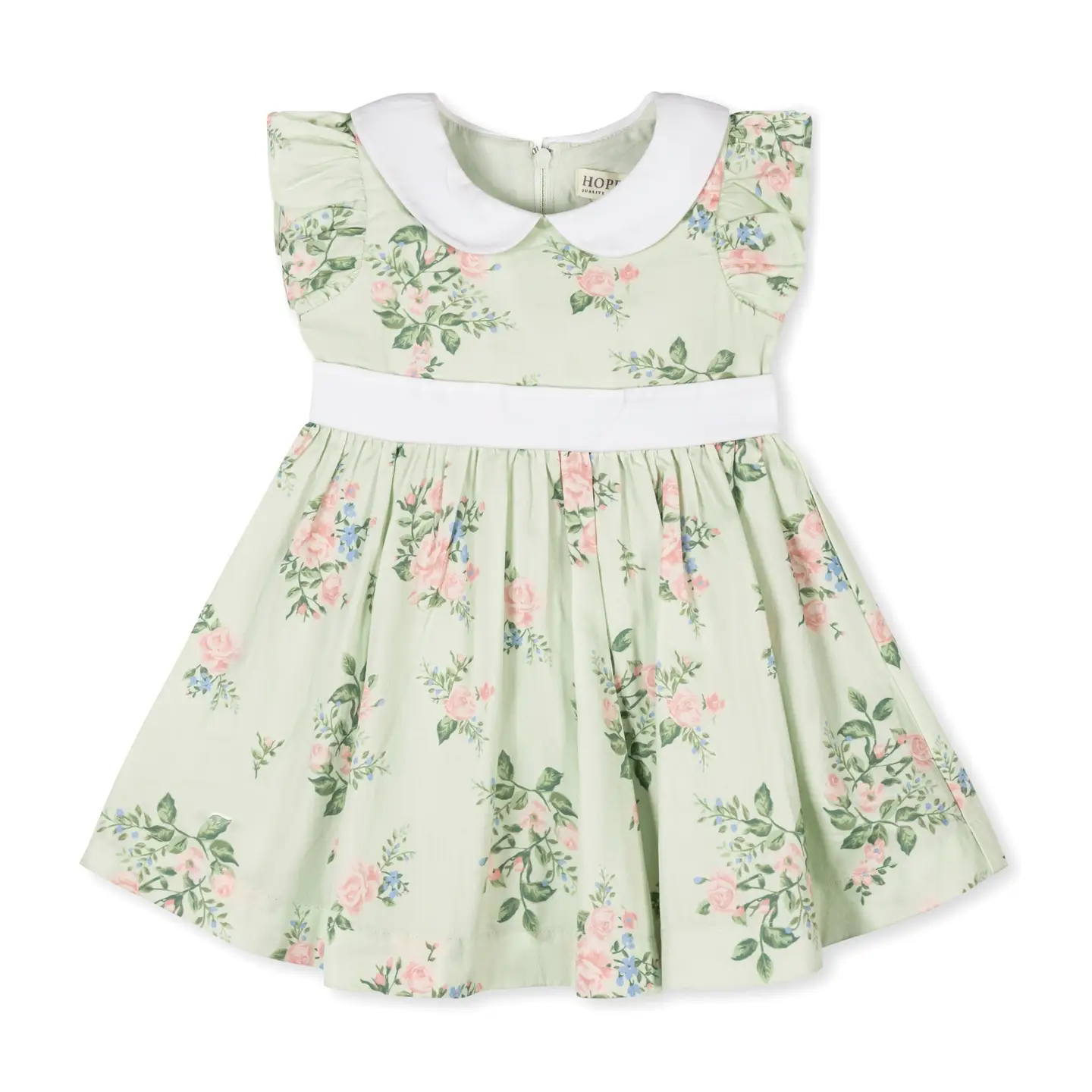 Organic Peter Pan Collar Party Dress