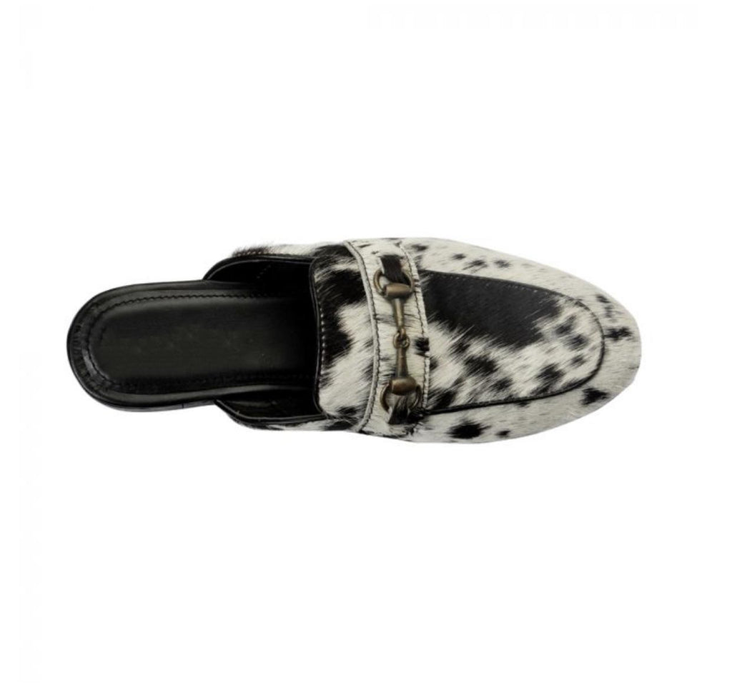 COWHIDE HORSEBIT MULES