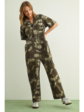 Camouflage Utility Jumpsuit