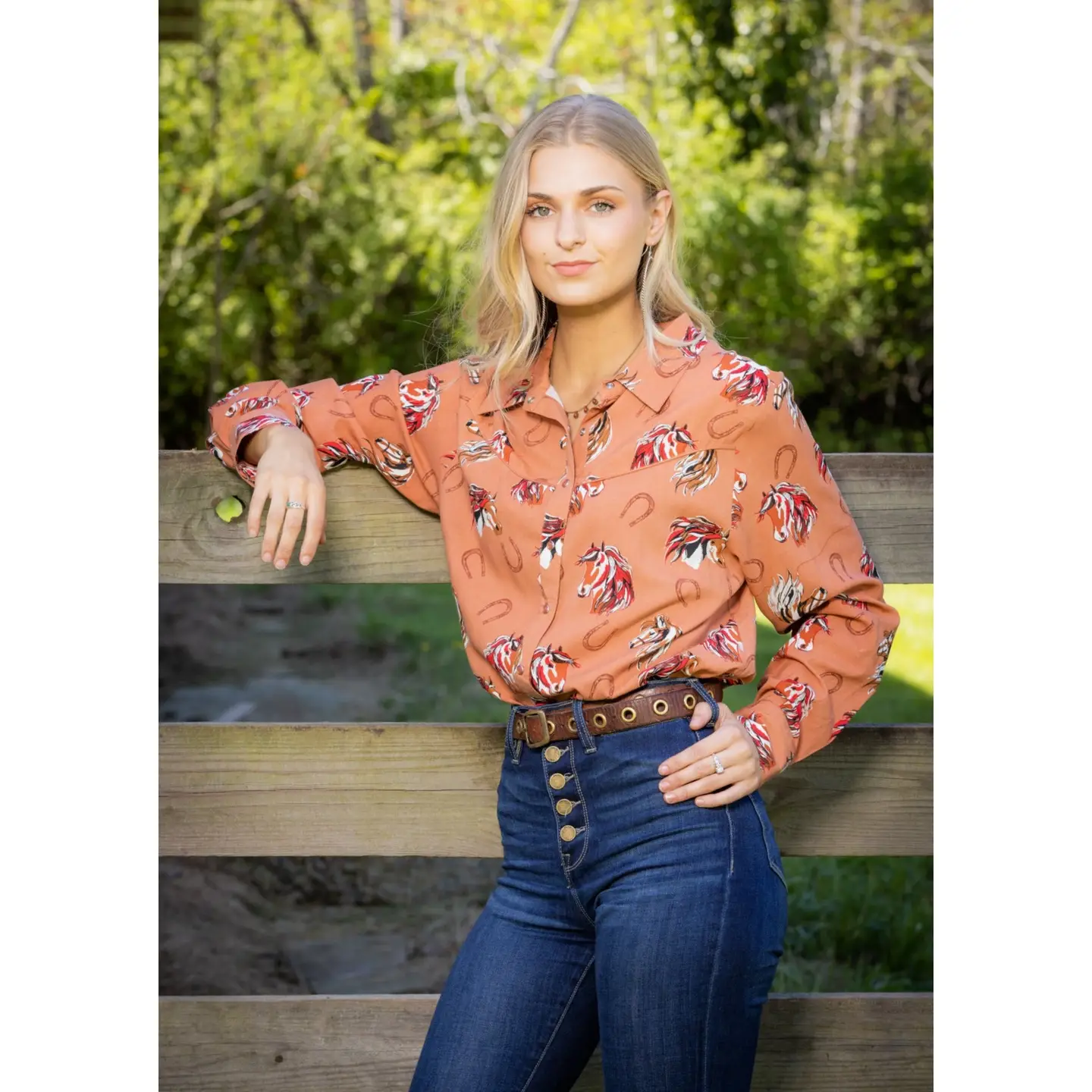 Shenandoah Pearl Snap Top