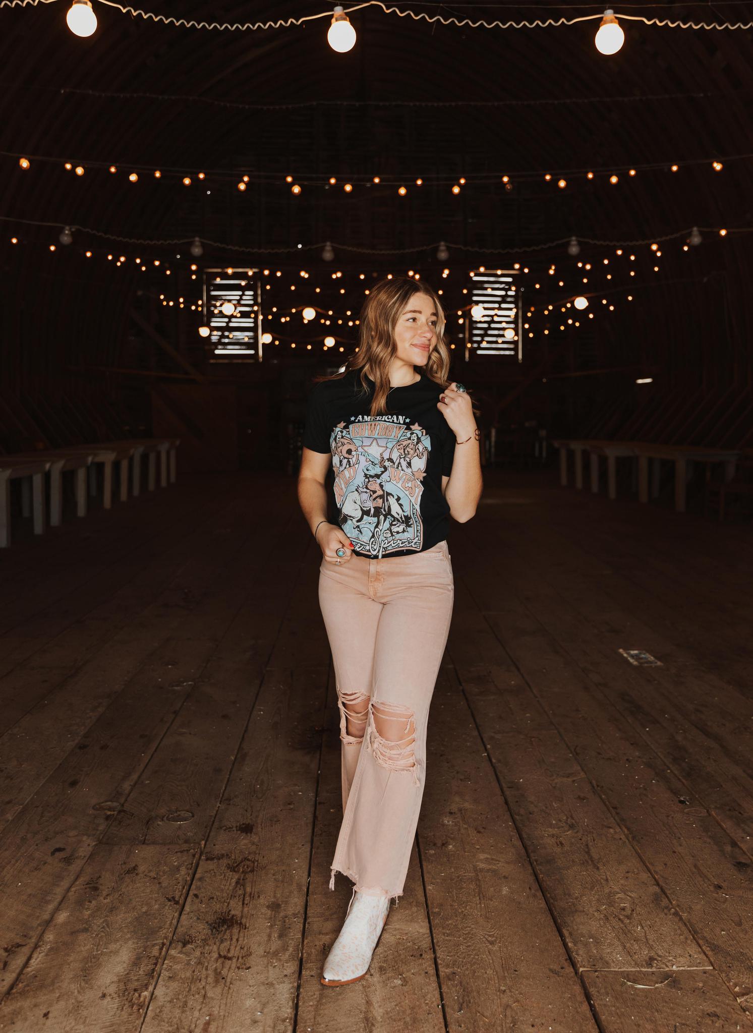 90S VINTAGE CROP FLARE - JULY SONG