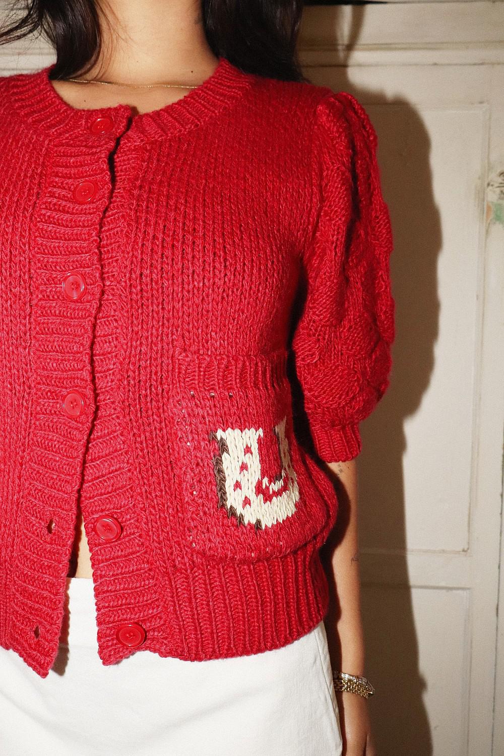 The Brynlee Sweater - RED