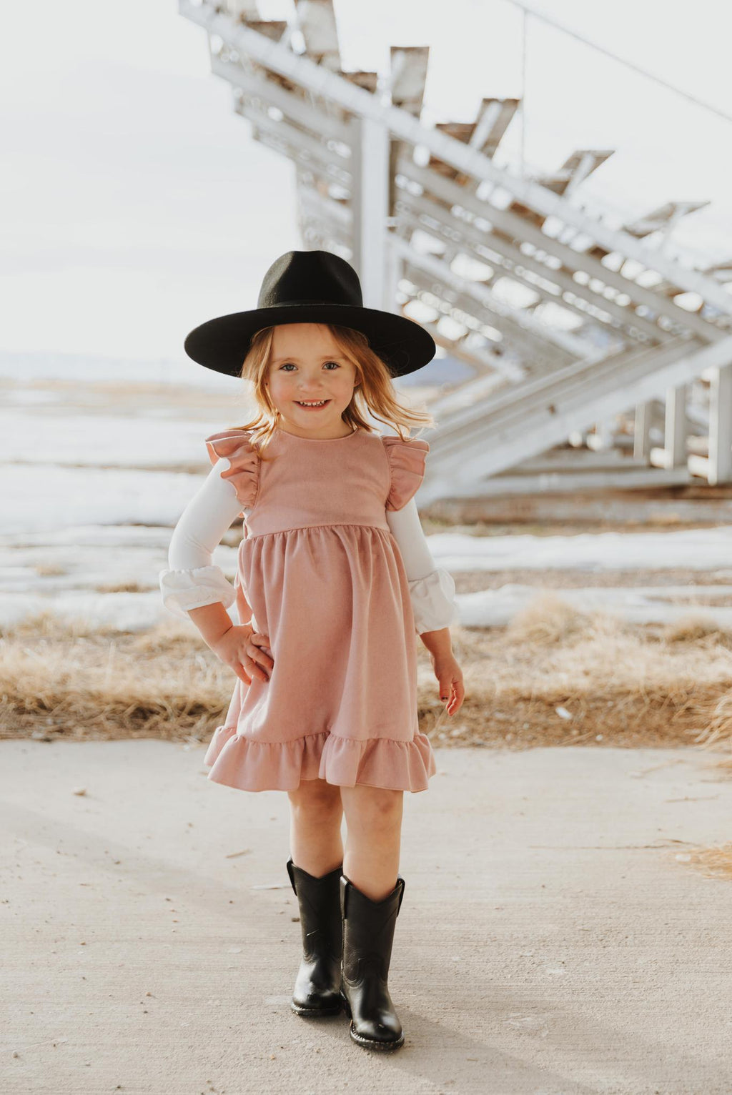 BLACK ROPER STYLE BOOTS - Style 3010