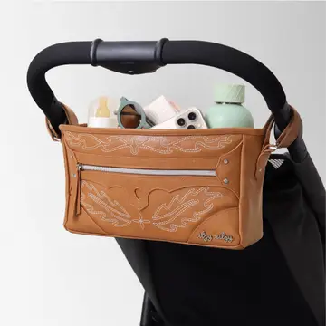 Nash Saddle Adjustable Travel Stroller + Wagon Caddy