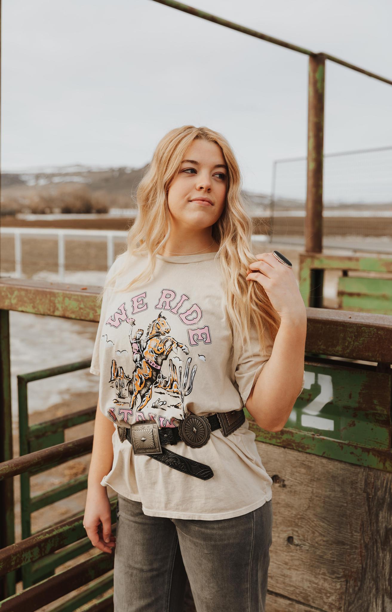90'S VINTAGE FLARE JEANS | GRANITE