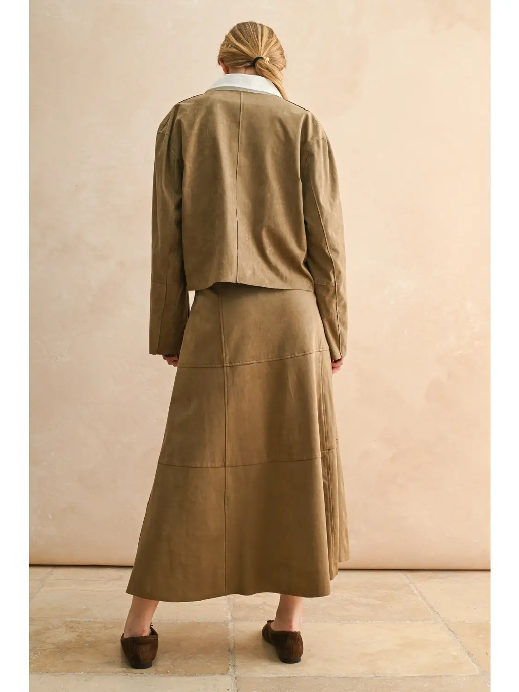 Suede Jacket - Mocha