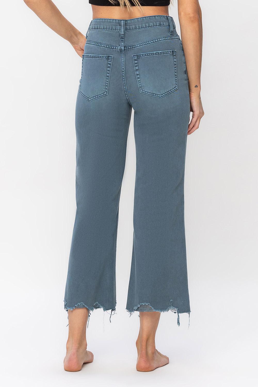 90'S VINTAGE CROP FLARE - BALSAM