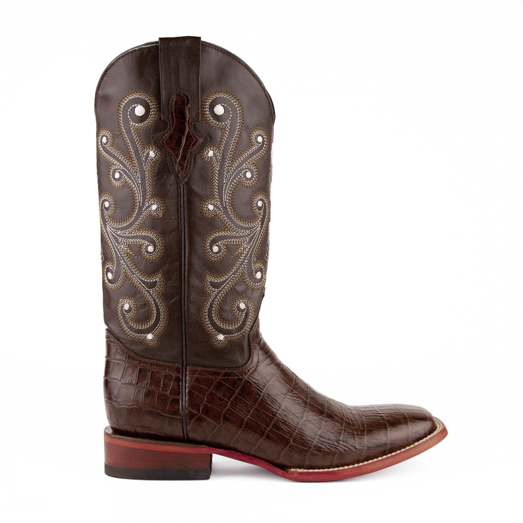 Men's Print Mustang S-Toe Choc