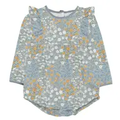 Blue Meadow - Long Sleeve Flutter Bubble