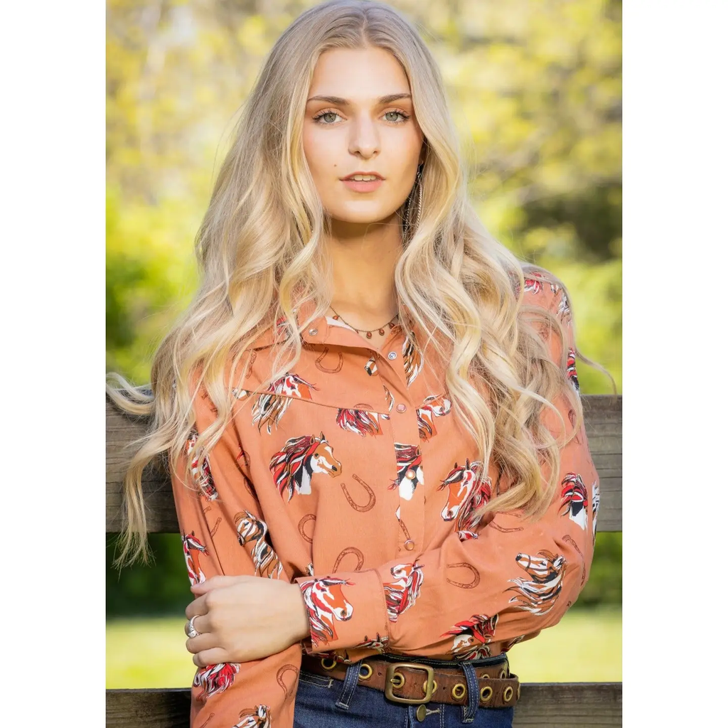 Shenandoah Pearl Snap Top